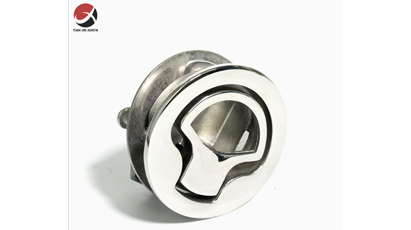 不(bu)鏽鋼鎖體地闆扣(kòu) 釣魚艇遊艇艙蓋(gai)甲闆拉手