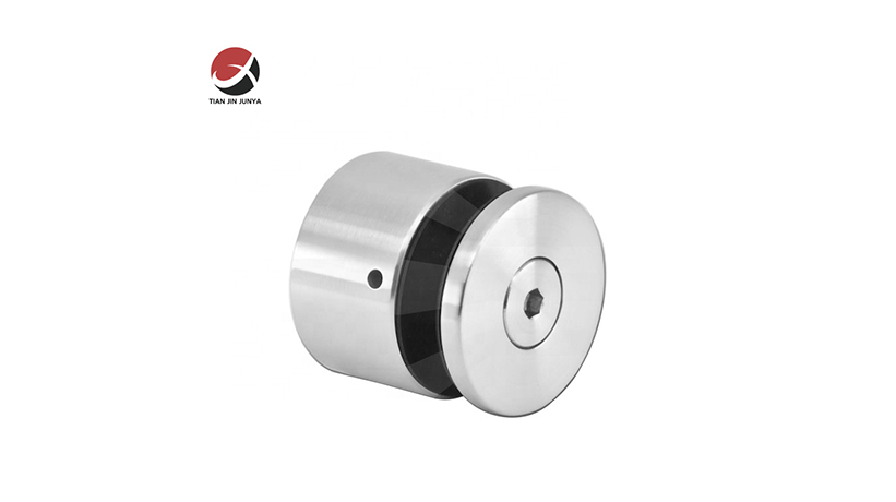 不鏽(xiu)鋼鑄造 圓(yuán)形玻璃夾(jia)